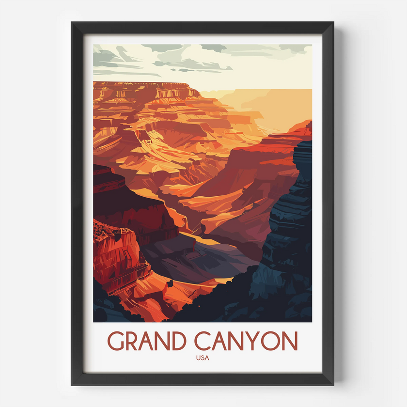 Grand Canyon Destination Art Gift