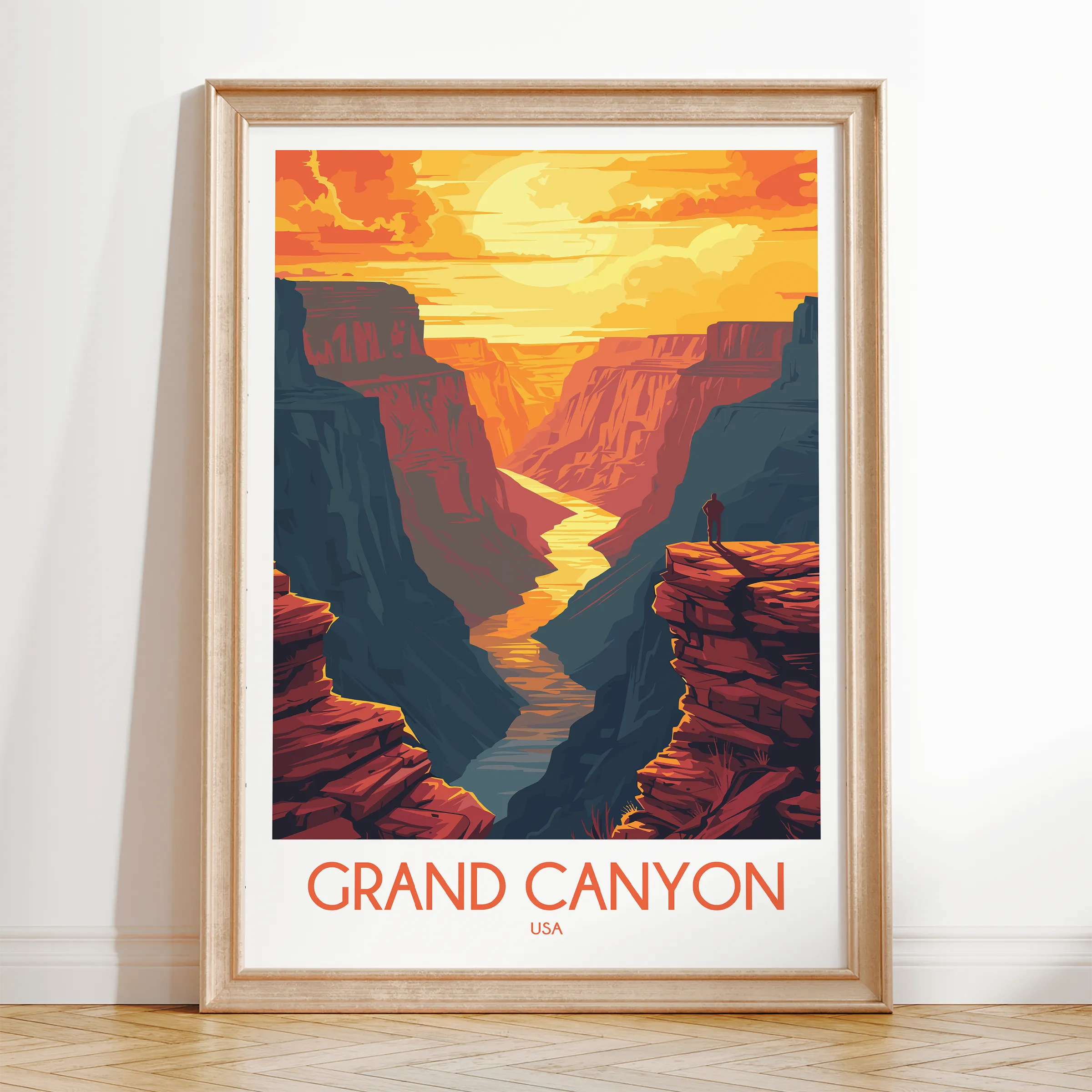 Grand Canyon Home Office Decor