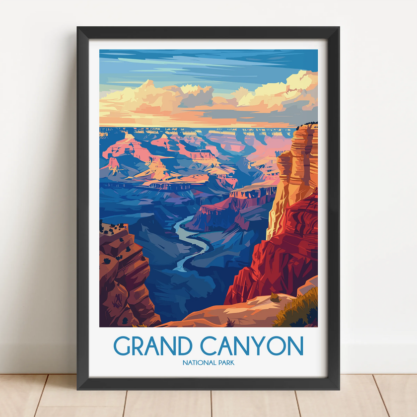 Grand Canyon Home Office Decor