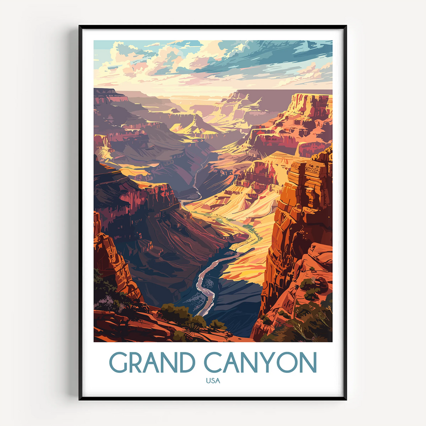 Grand Canyon Home Office Decor