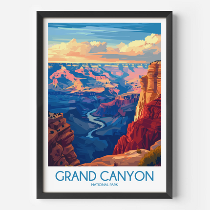 Grand Canyon Minimalist Wall Art