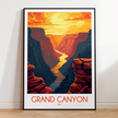 Grand Canyon Modern Travel Poster