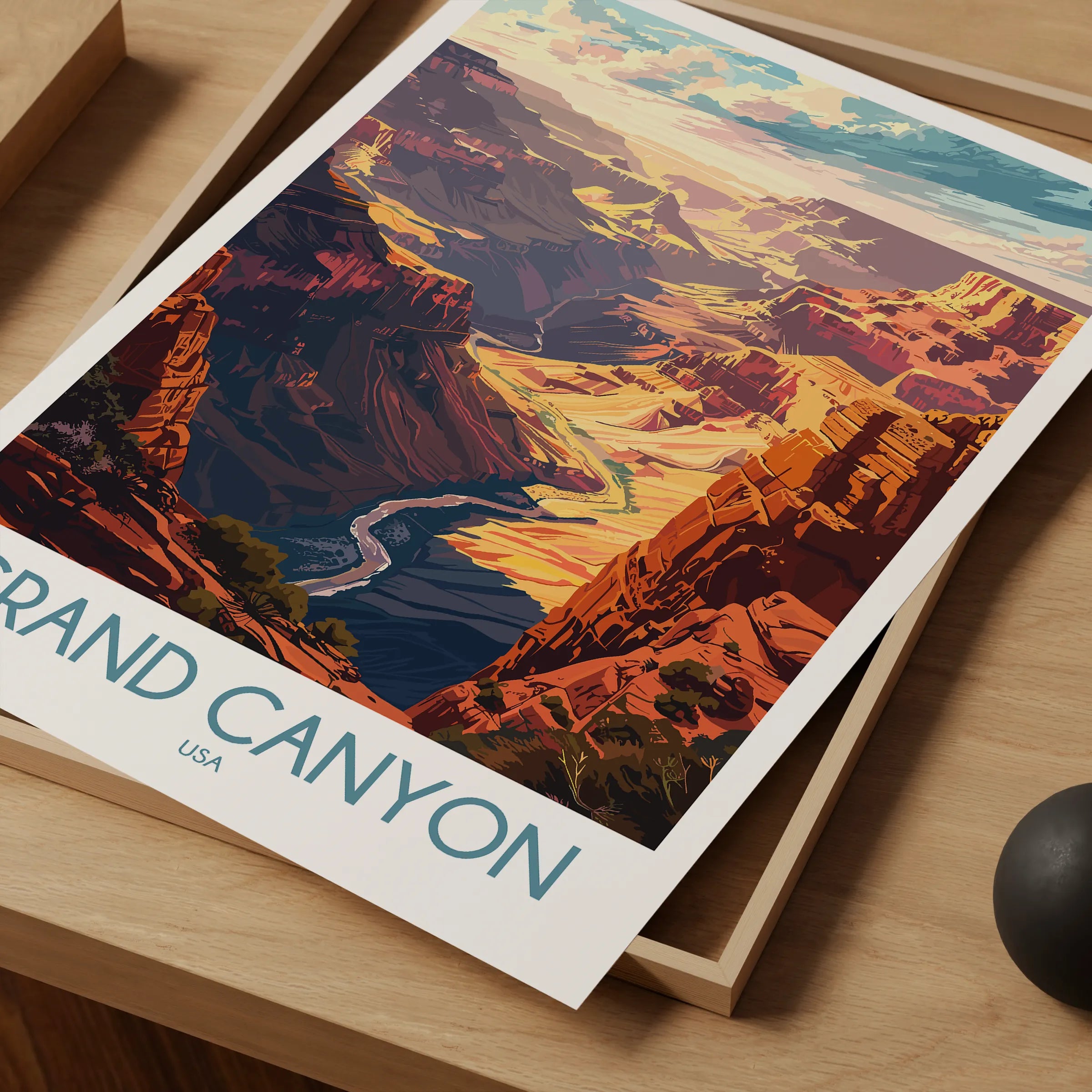 Grand Canyon Scenic Landscape Art