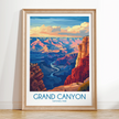 Grand Canyon Vintage Style Print