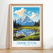 Grand Teton Home Office Decor