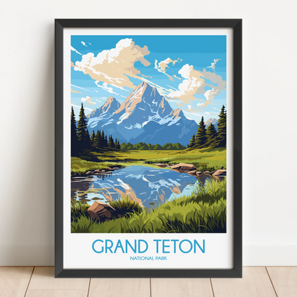 Grand Teton Travel Memory Gift