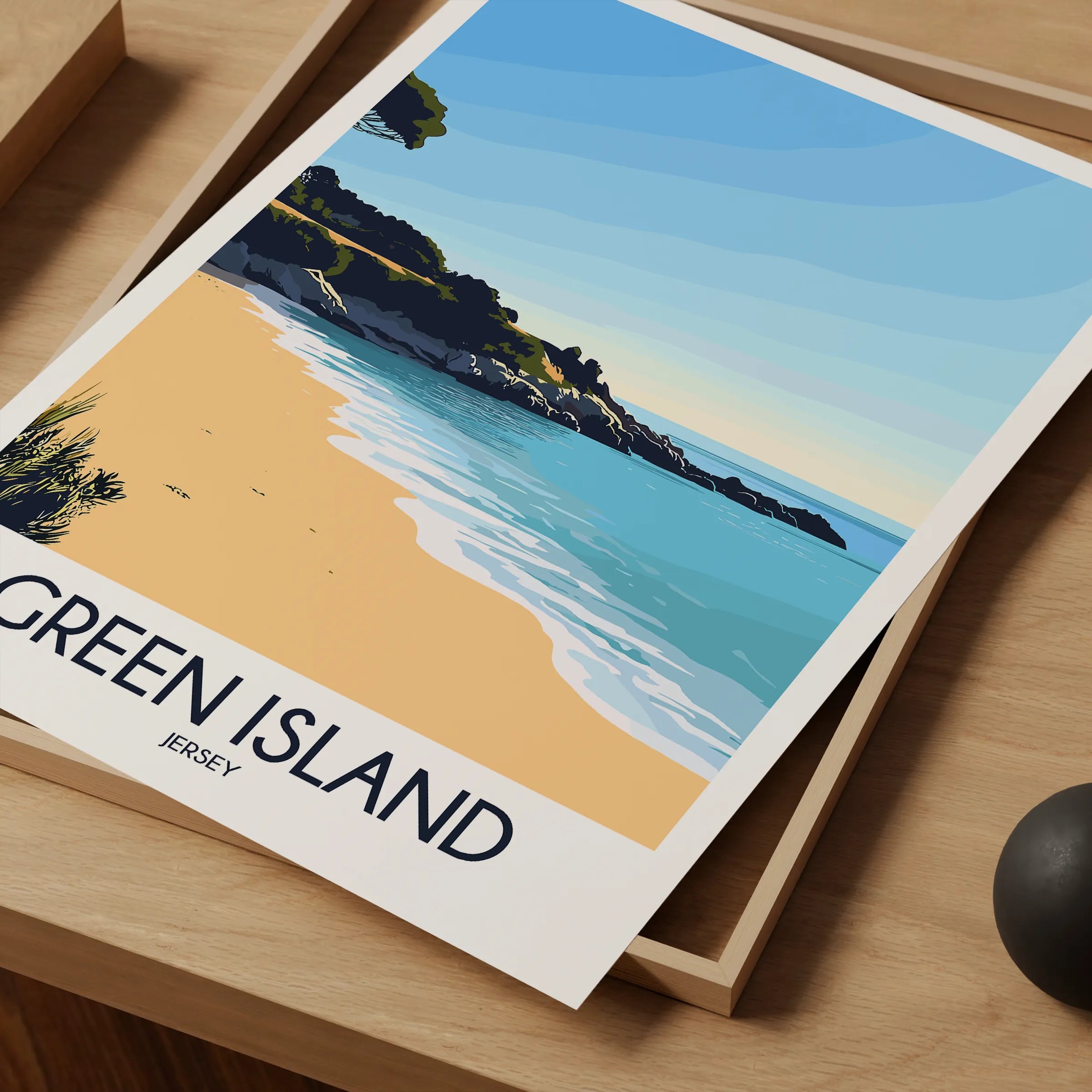 Green Island Destination Art Gift