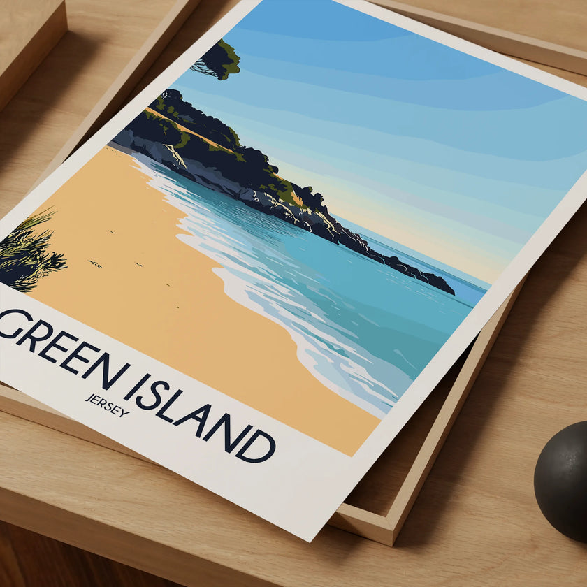 Green Island Destination Art Gift