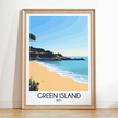 Green Island Scenic Landscape Art