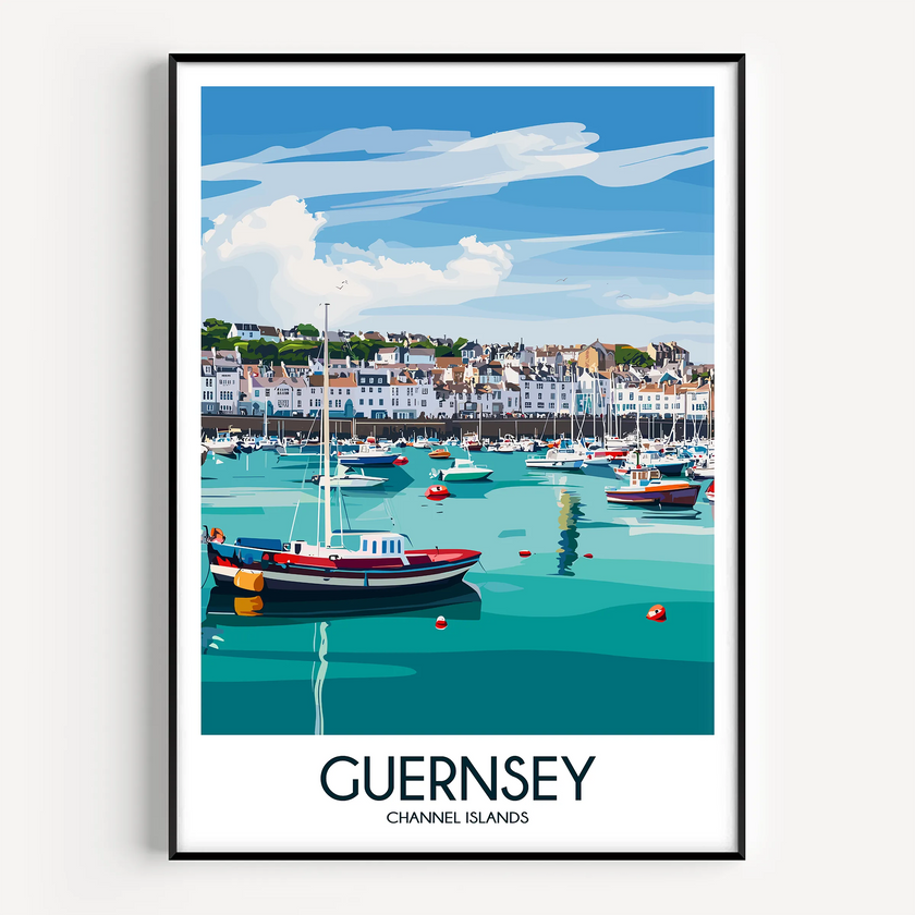 Guernsey Destination Art Gift