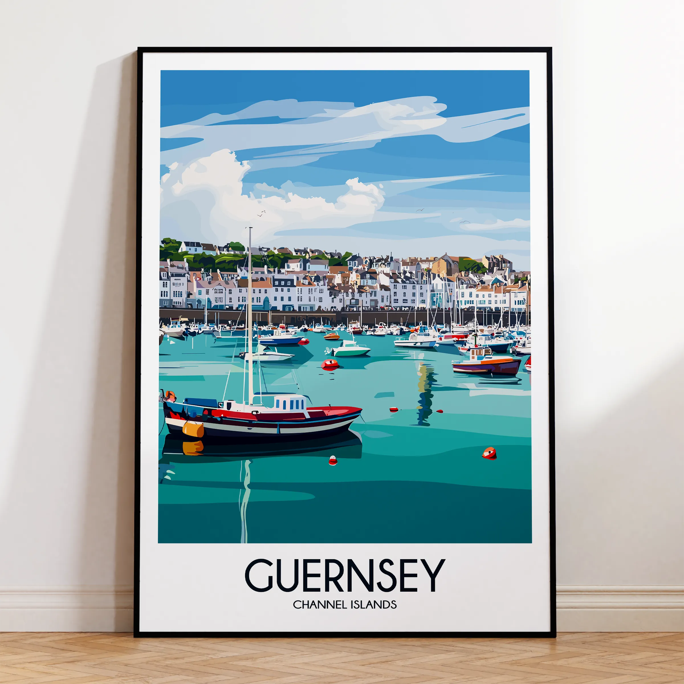 Guernsey Souvenir Poster Print