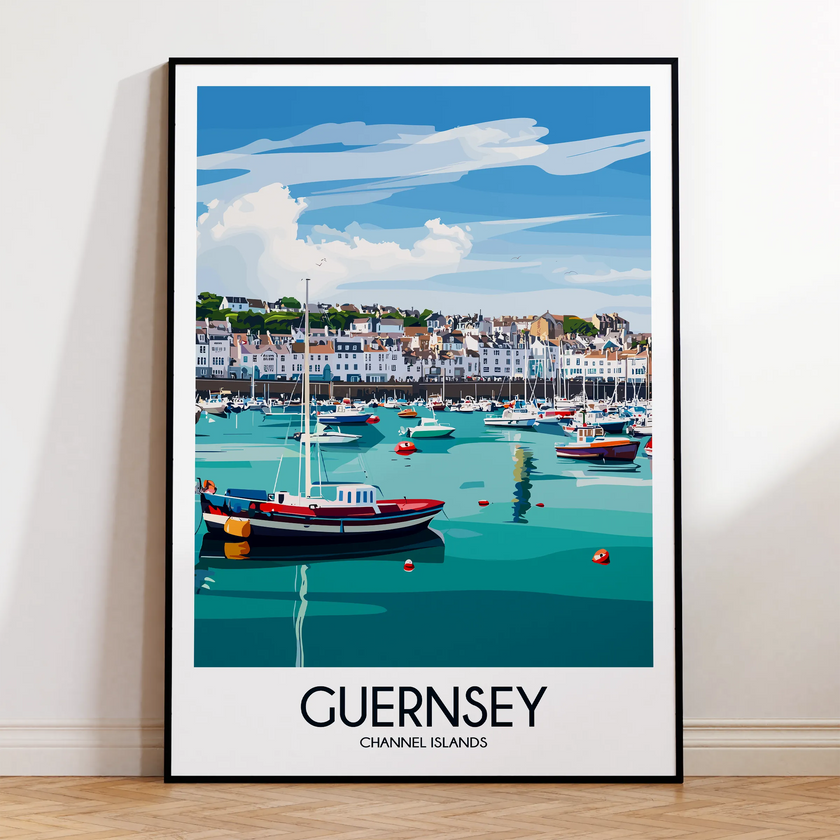 Guernsey Souvenir Poster Print