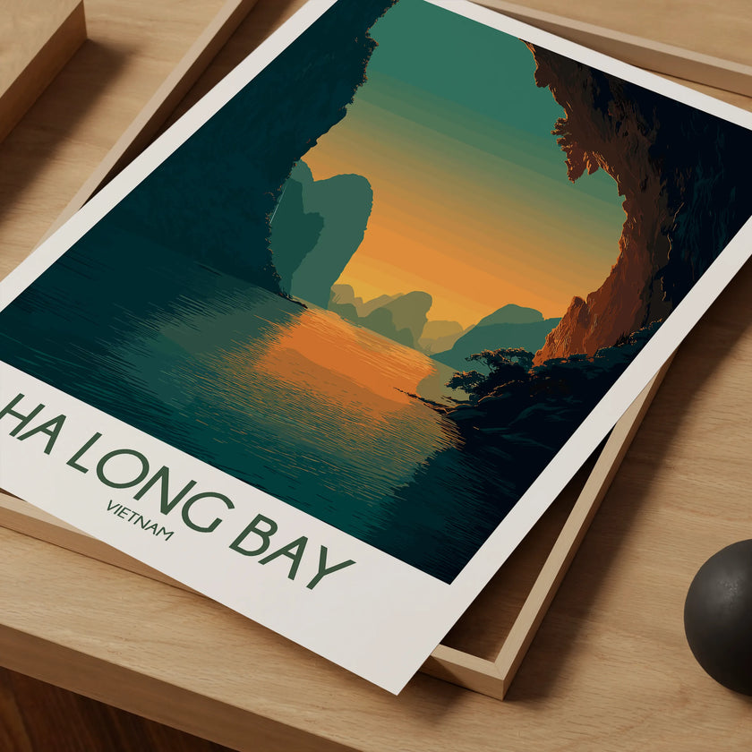 Ha Long Bay Destination Art Gift