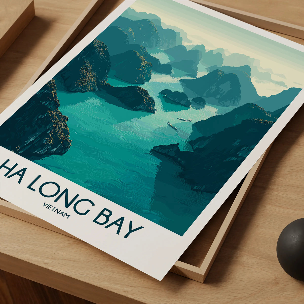 Ha Long Bay Minimalist Wall Art