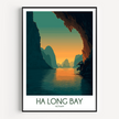Ha Long Bay Minimalist Wall Art