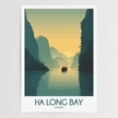 Ha Long Bay Scenic Landscape Art