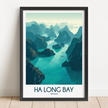 Ha Long Bay Souvenir Poster Print