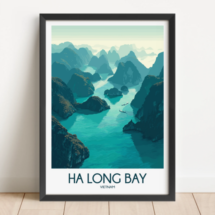 Ha Long Bay Souvenir Poster Print