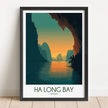 Ha Long Bay Souvenir Poster Print