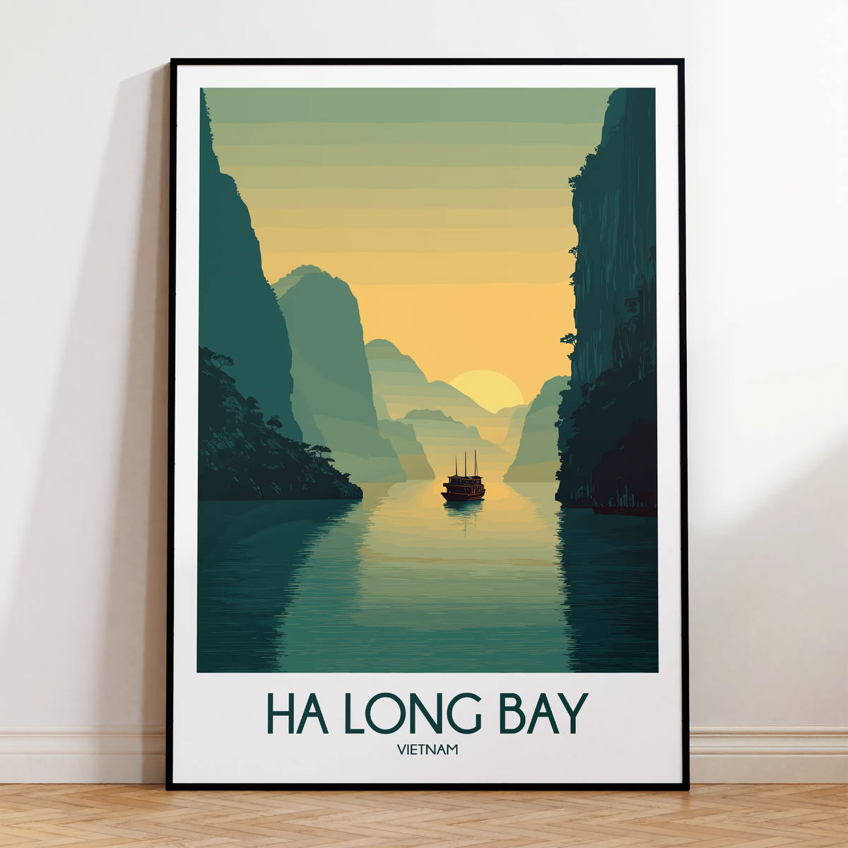 Ha Long Bay Souvenir Poster Print