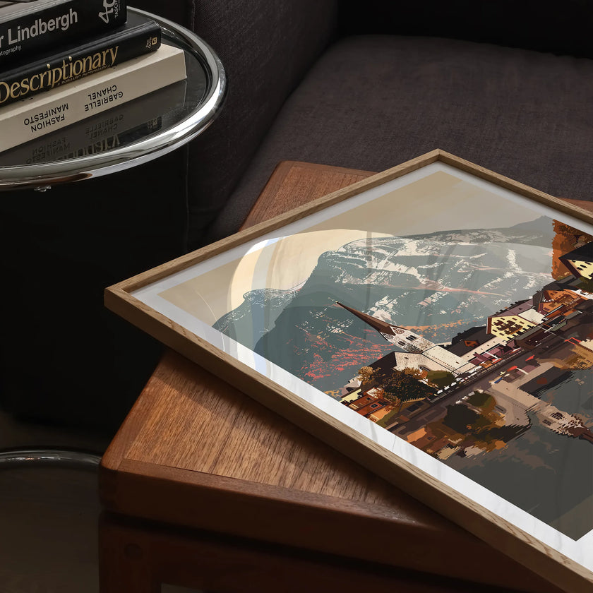 Hallstatt Destination Art Gift