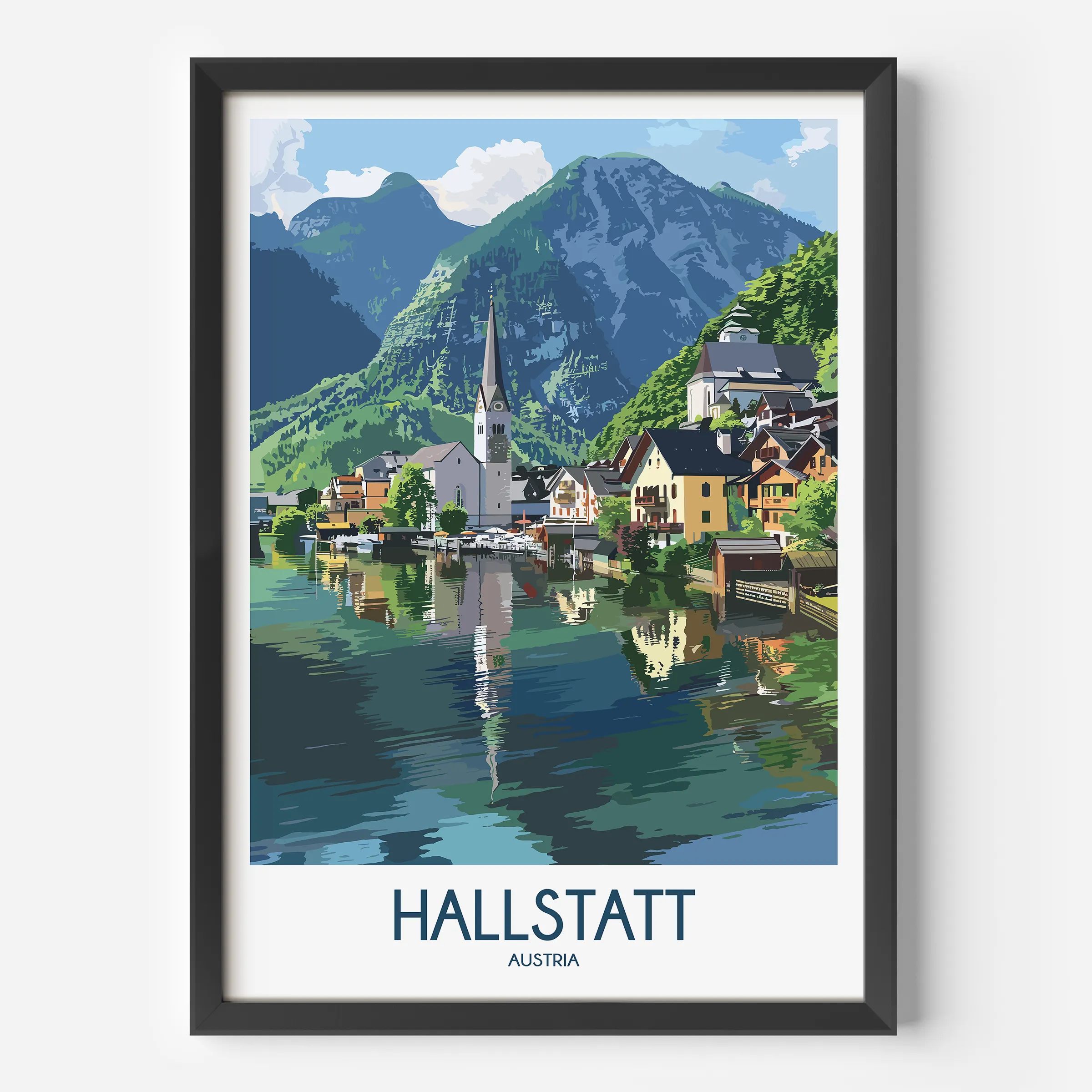 Hallstatt Gallery Quality Print