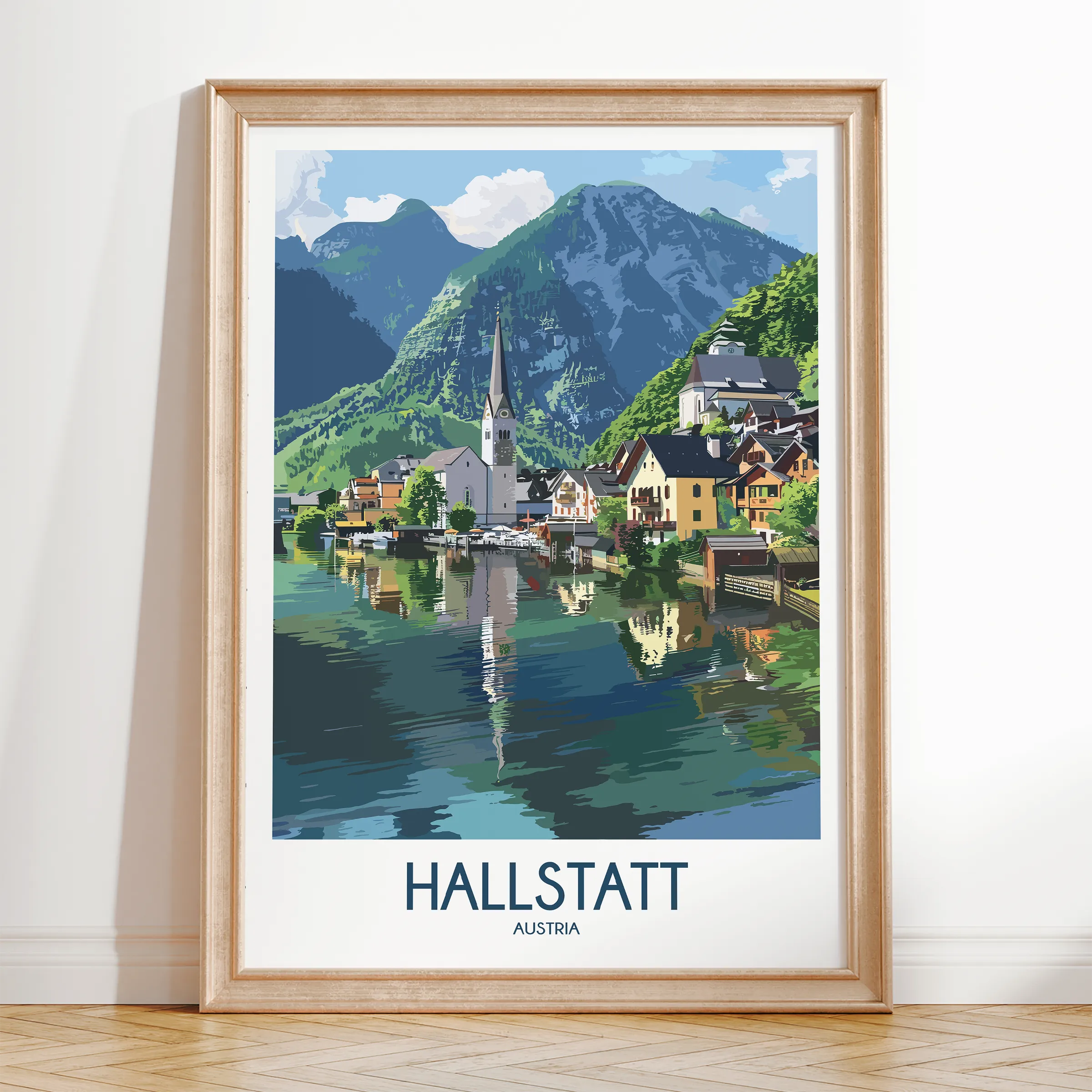 Hallstatt Home Office Decor
