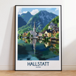 Hallstatt Minimalist Wall Art