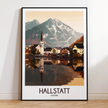 Hallstatt Souvenir Poster Print