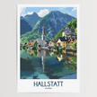 Hallstatt Travel Memory Gift