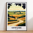 Hampshire Minimalist Wall Art