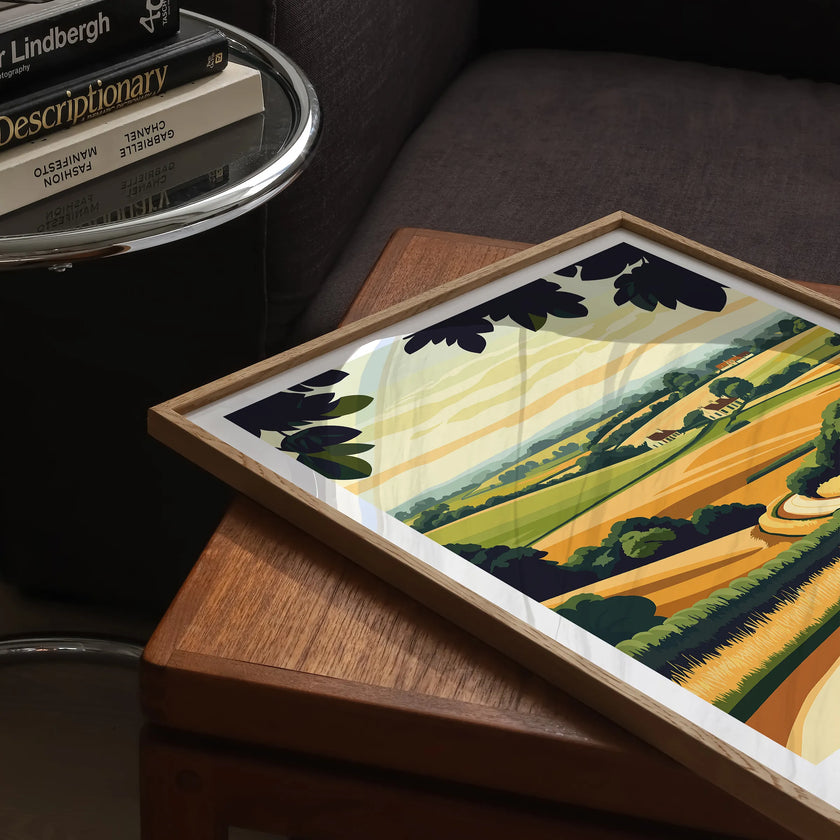 Hampshire Scenic Landscape Art