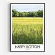 Happy Bottom Destination Art Gift