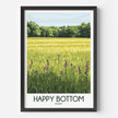 Happy Bottom Minimalist Wall Art