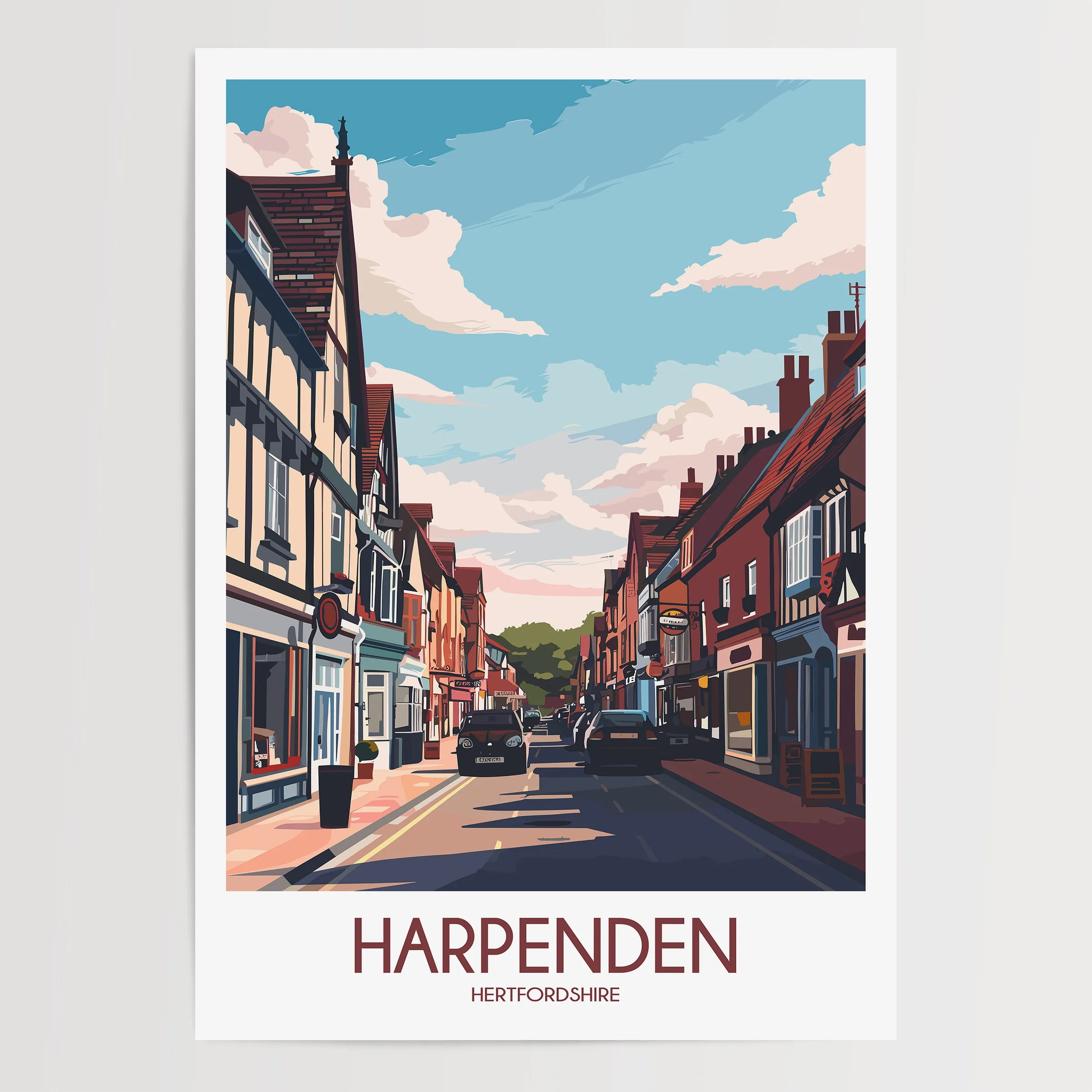 Harpenden Gallery Quality Print
