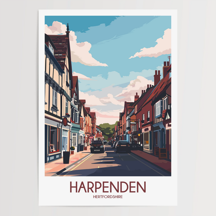 Harpenden Gallery Quality Print