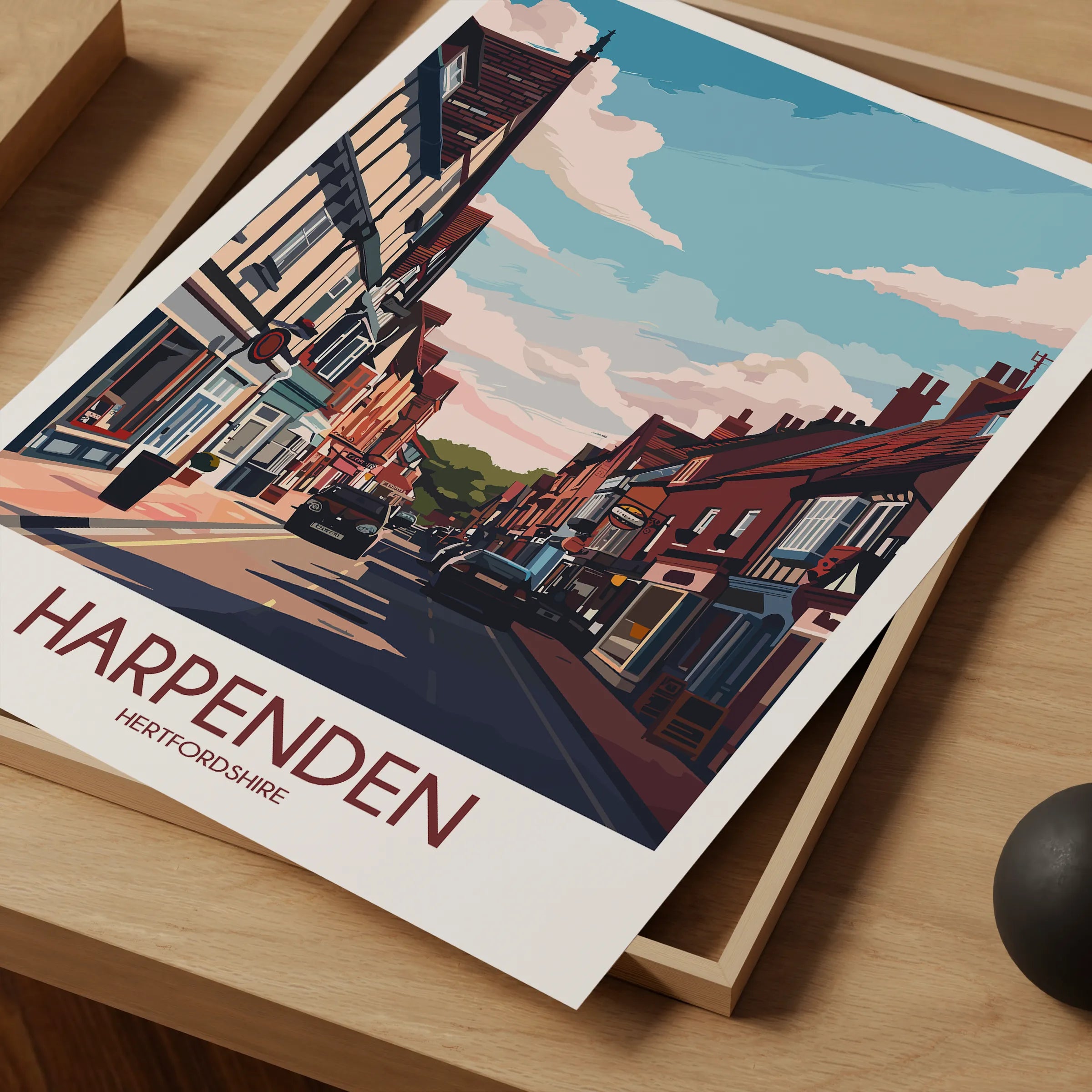 Harpenden Minimalist Wall Art