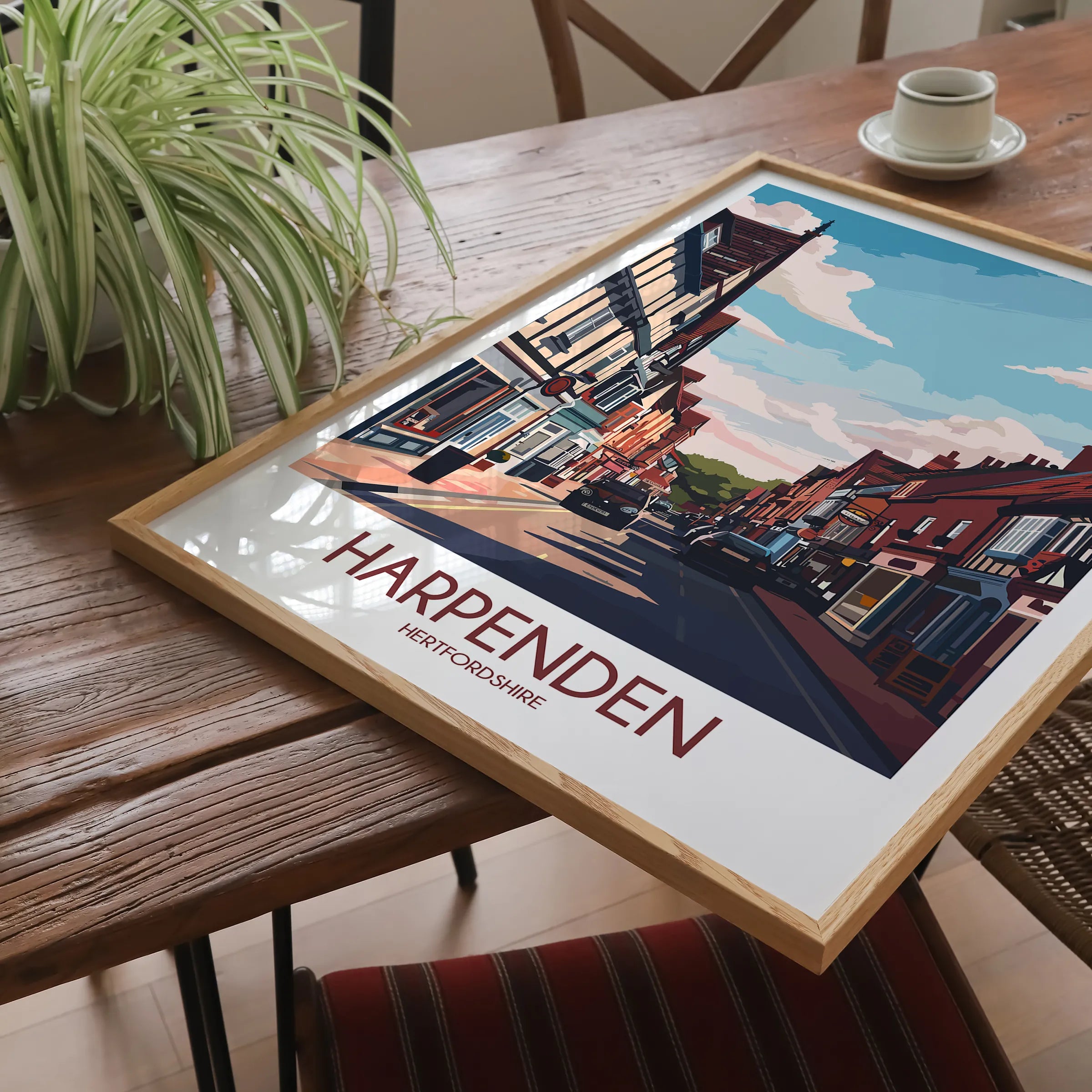 Harpenden Souvenir Poster Print