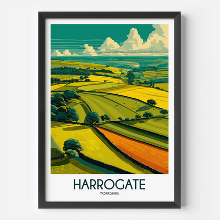 Harrogate Vintage Style Print