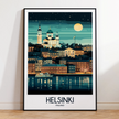 Helsinki Minimalist Wall Art