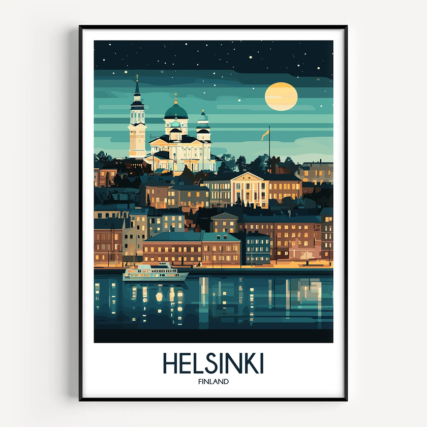Helsinki Scenic Landscape Art
