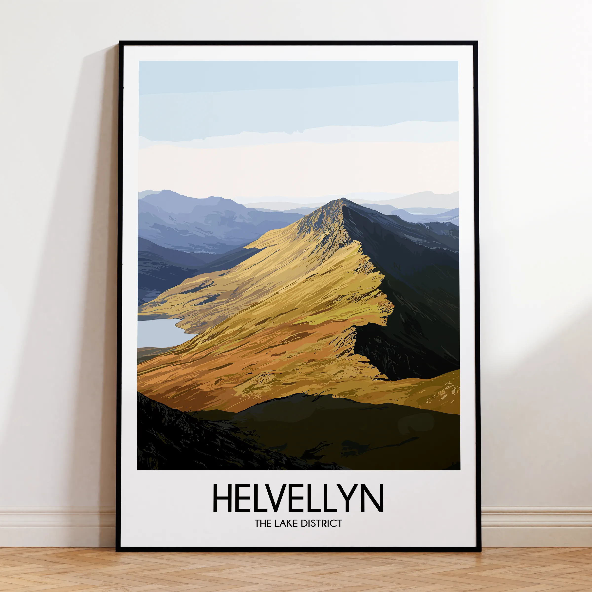 Helvellyn Destination Art Gift