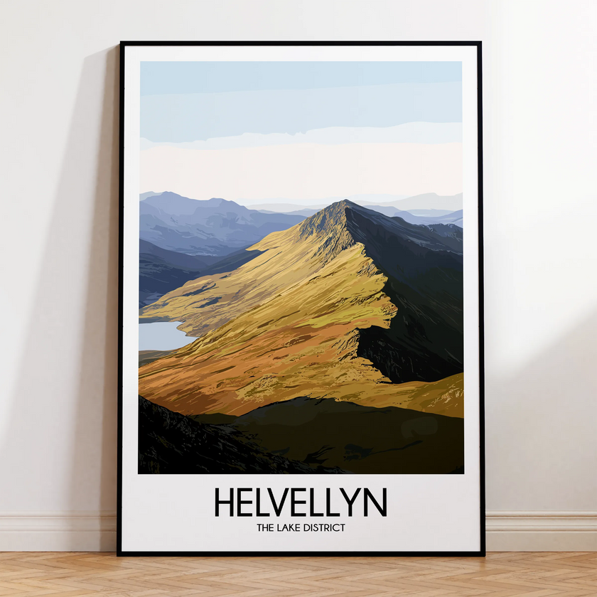 Helvellyn Destination Art Gift