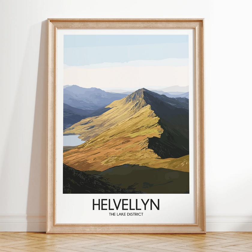 Helvellyn Souvenir Poster Print