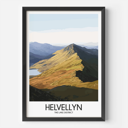 Helvellyn Vintage Style Print