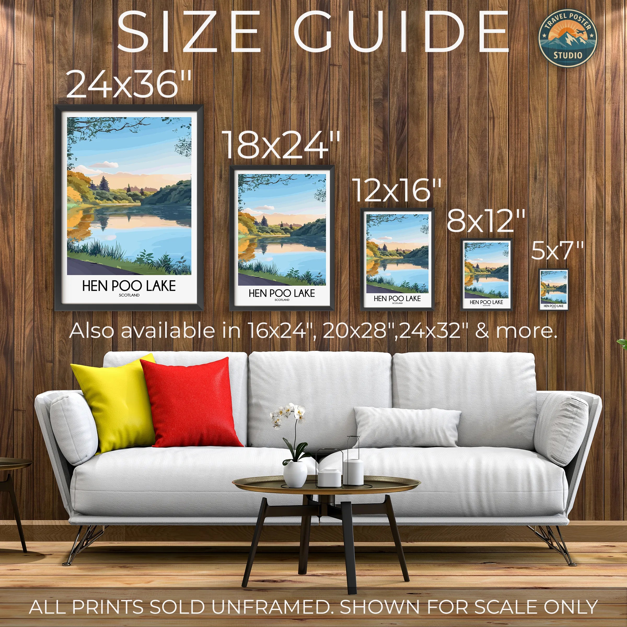 Hen Poo Lake Gallery Quality Print