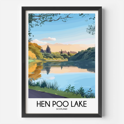 Hen Poo Lake Home Office Decor