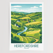 Herefordshire Gallery Quality Print