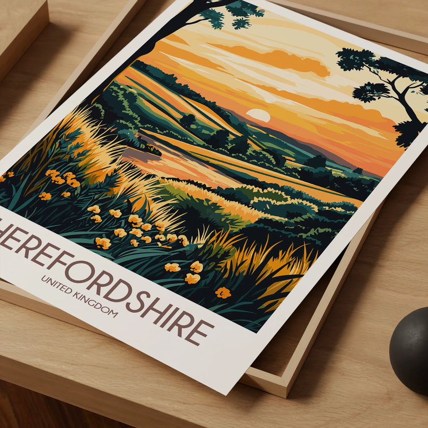 Herefordshire Scenic Landscape Art