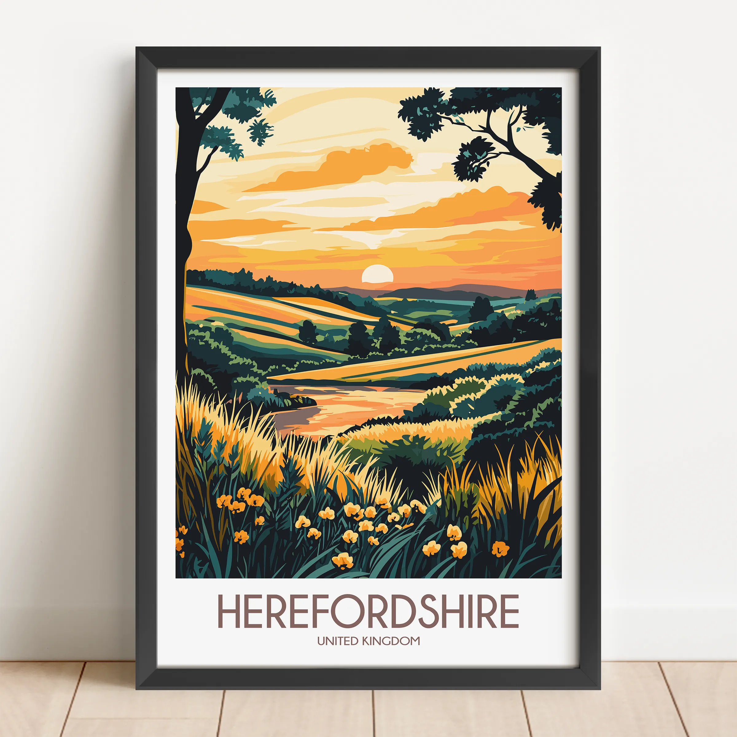 Herefordshire Travel Memory Gift